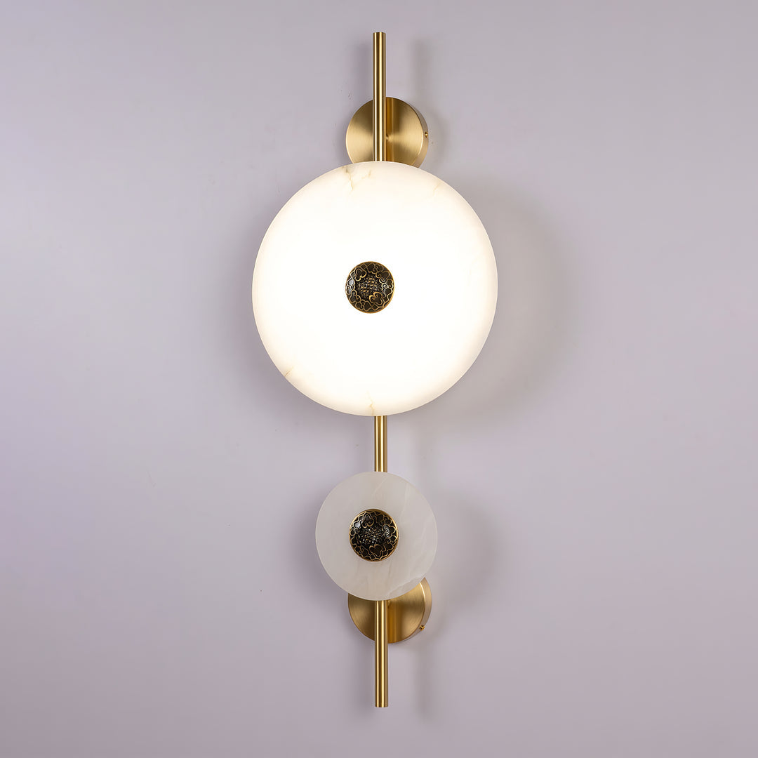 Sira Alabaster Eclipse Wall Light - Large