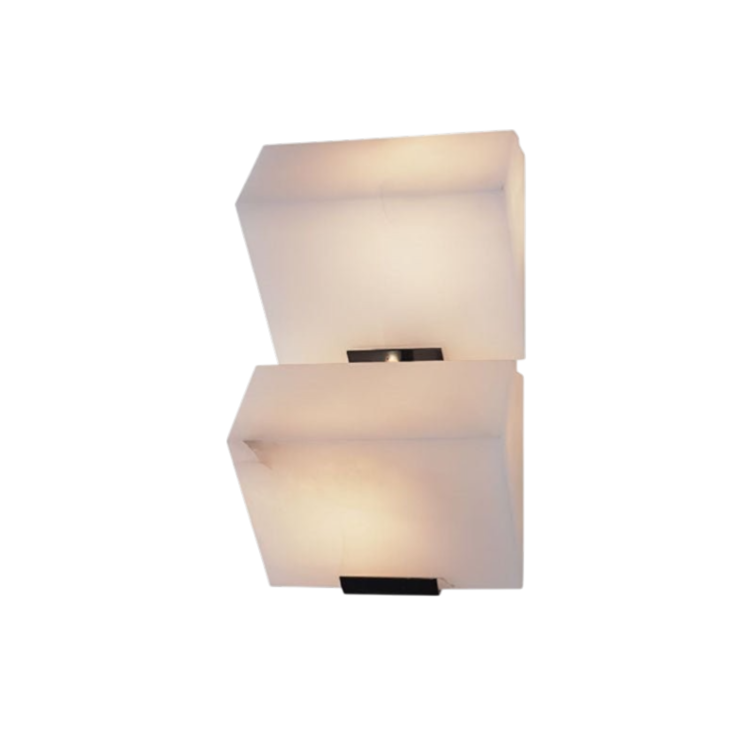 Mira Alabaster Staircase Wall Lamp - 2 tier