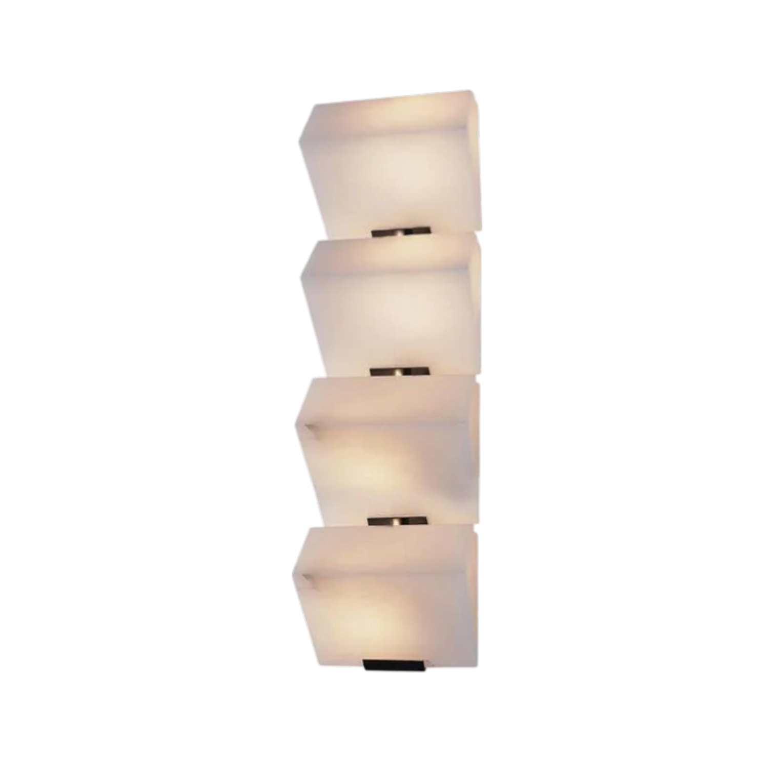 Mira Alabaster Staircase Wall Lamp - 4 tier