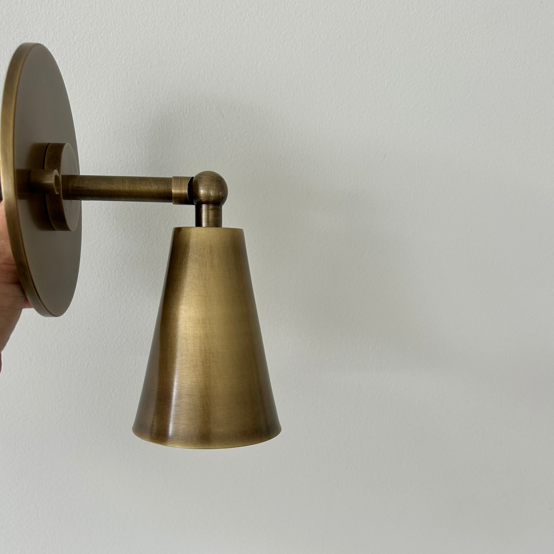 Alexa Short Arm Wall Lamp (Adjustable Shade)