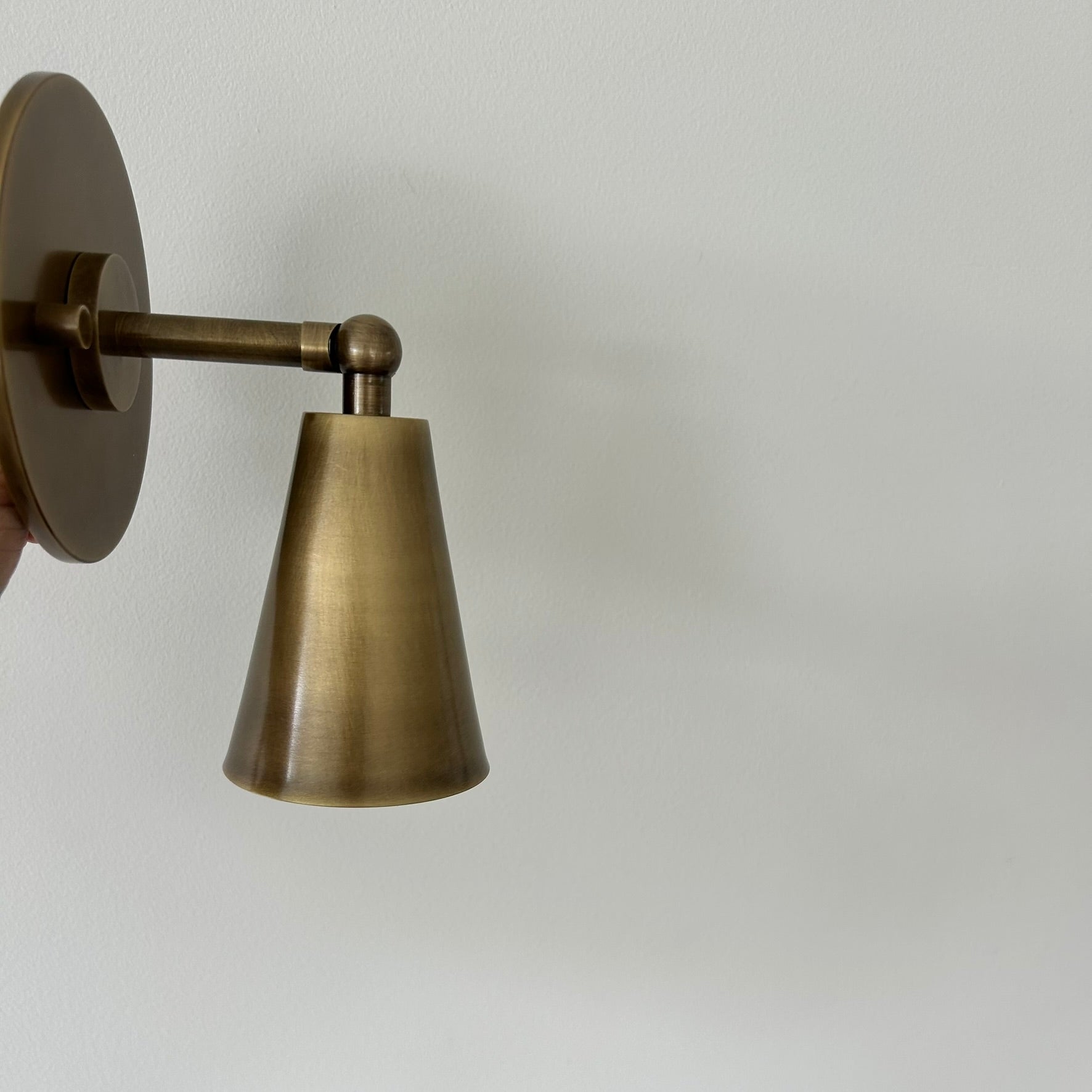 Alexa Short Arm Wall Lamp (Adjustable Shade)