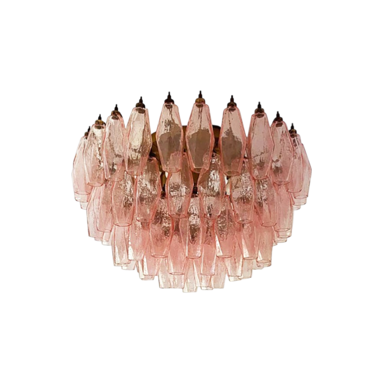 Amadea Rhombus Glass Ceiling Lamp