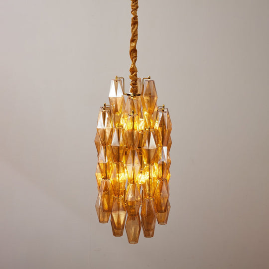 Michele Murano Prism Long Chandelier