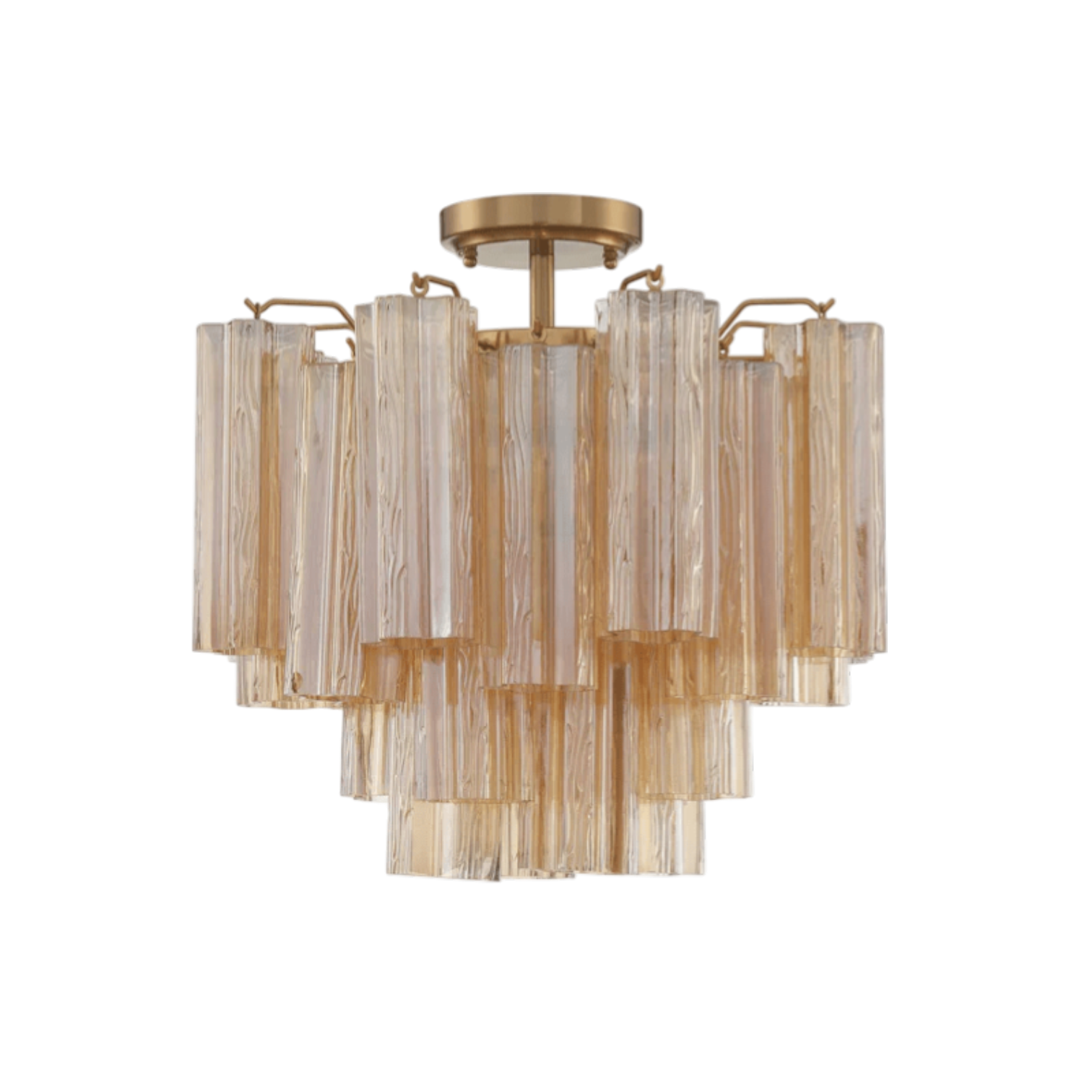 Angela Murano Tubular Ceiling Lamp