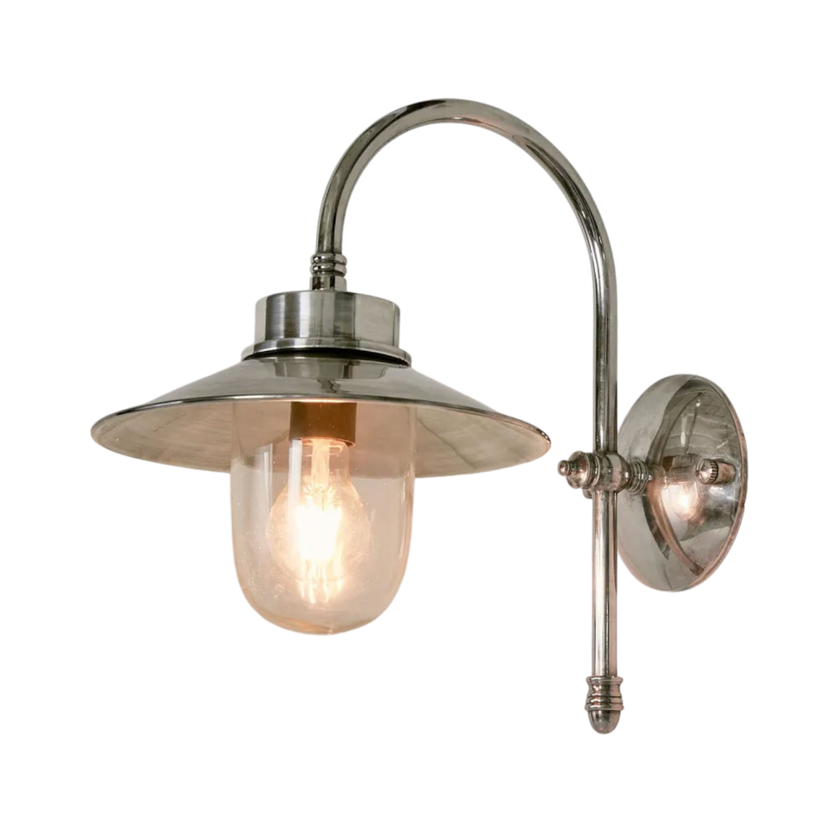 Legacy Outdoor Wall Light Antique Silver (Clearance Item)