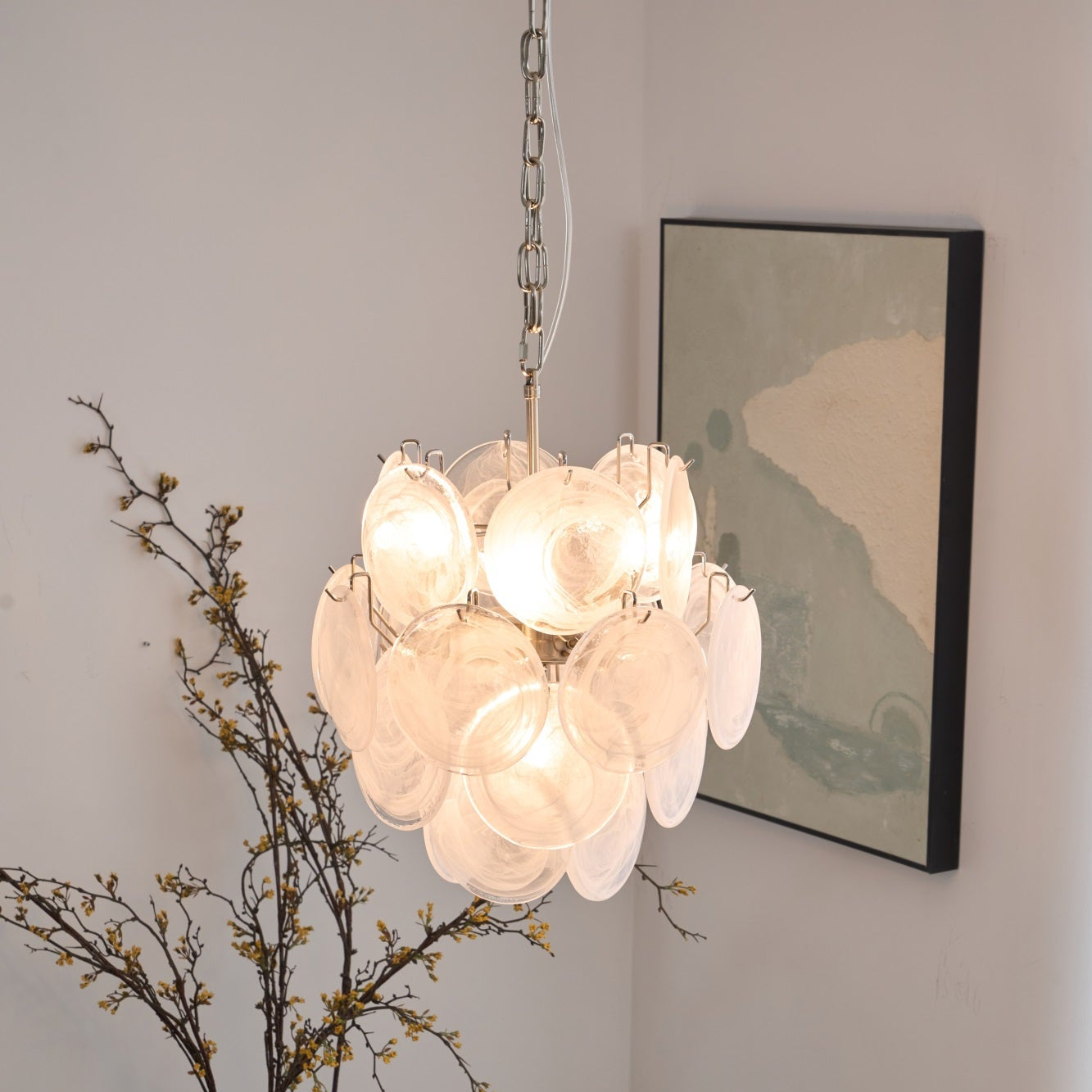 Giacinta Glass Murano Chandelier