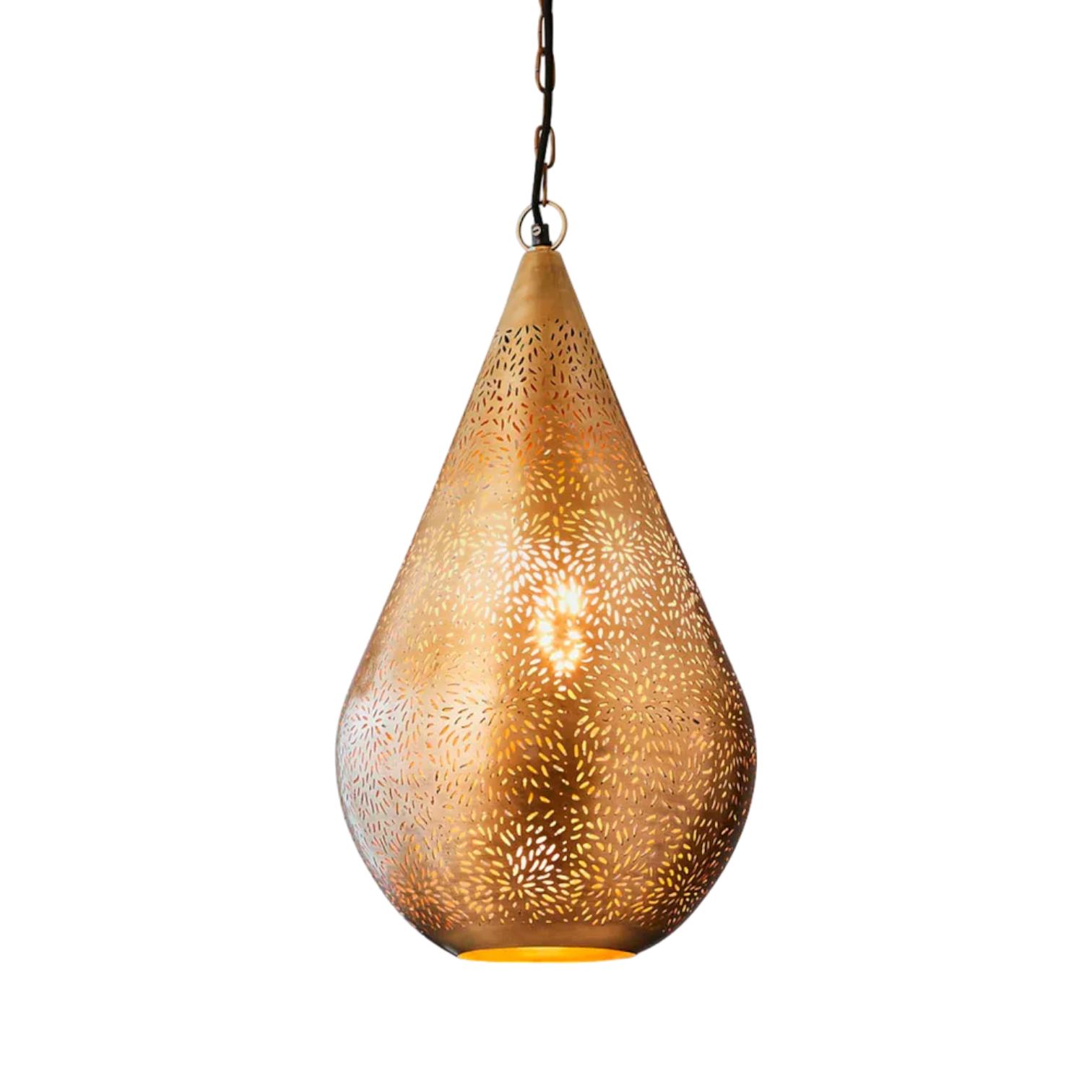 Aquarius Ceiling Pendant Medium Brass