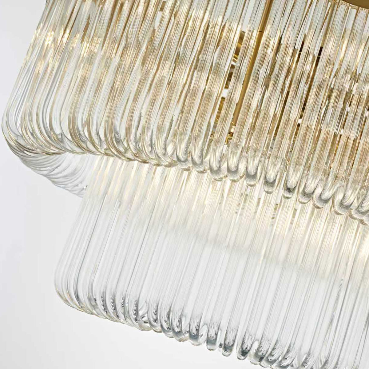 Arabella Glass Rod Chandelier