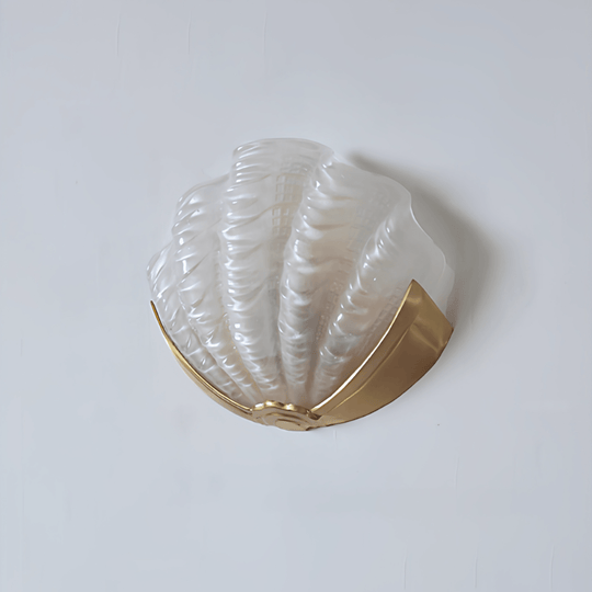 Ortensia Murano Scallop Wall Light