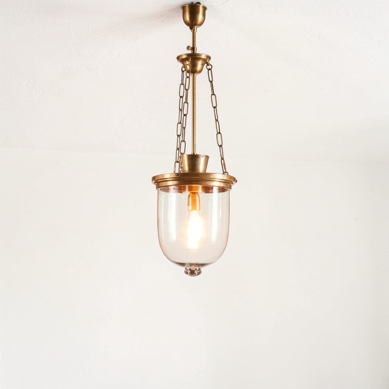 Ashford Ceiling Pendant Antique Brass ELPIM31269