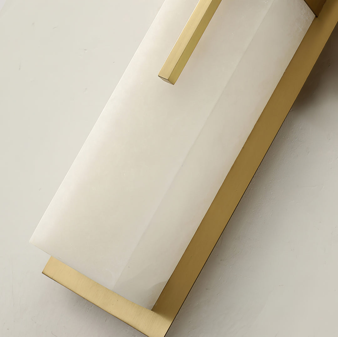 Valora Alabaster Sconce - Short