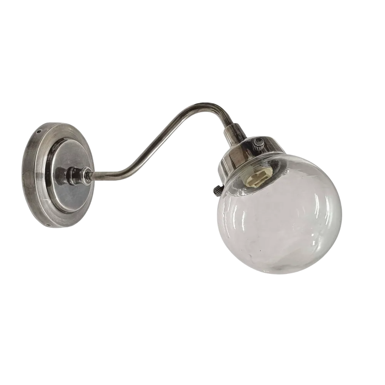 Beacon Outdoor Wall Lamp Antique Silver