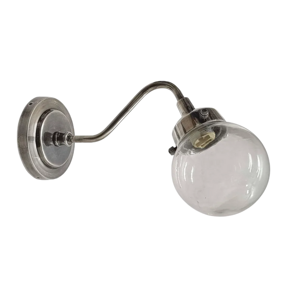 Beacon Outdoor Wall Lamp Antique Silver (SKU ELPIM31197AS)