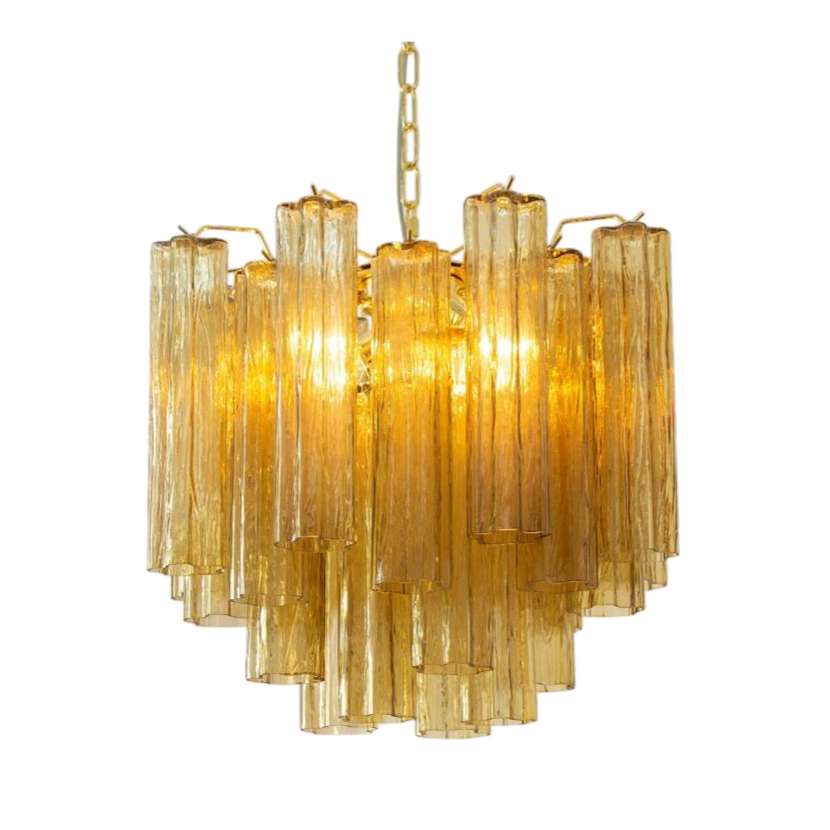 Beatrice Murano Tubes Chandelier