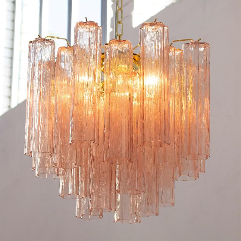Beatrice Murano Tubes Chandelier