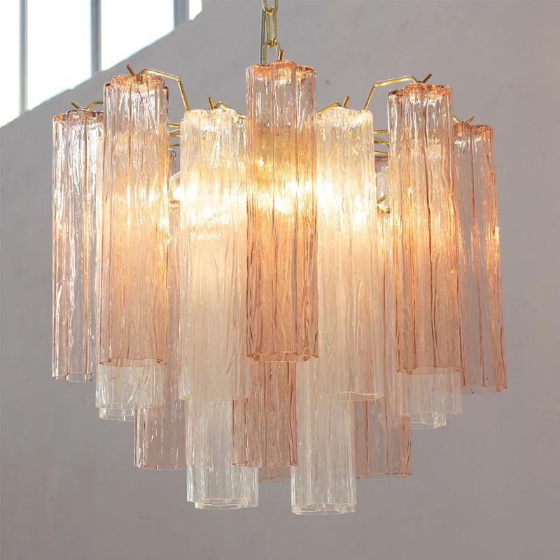 Beatrice Murano Tubes Chandelier