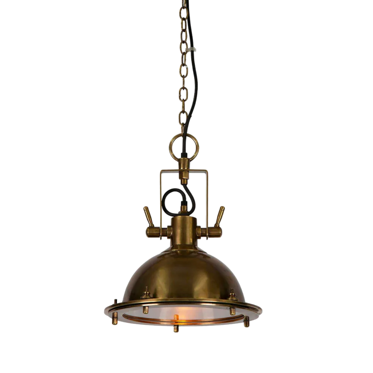 Bedford Ceiling Pendant Antique Brass ELPIM59875AB