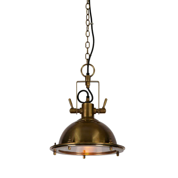 Bedford Ceiling Pendant Antique Brass (SKU ELPIM59875AB)