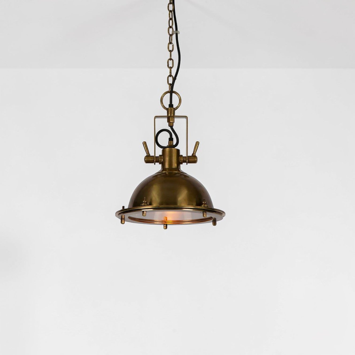 Bedford Ceiling Pendant Antique Brass ELPIM59875AB