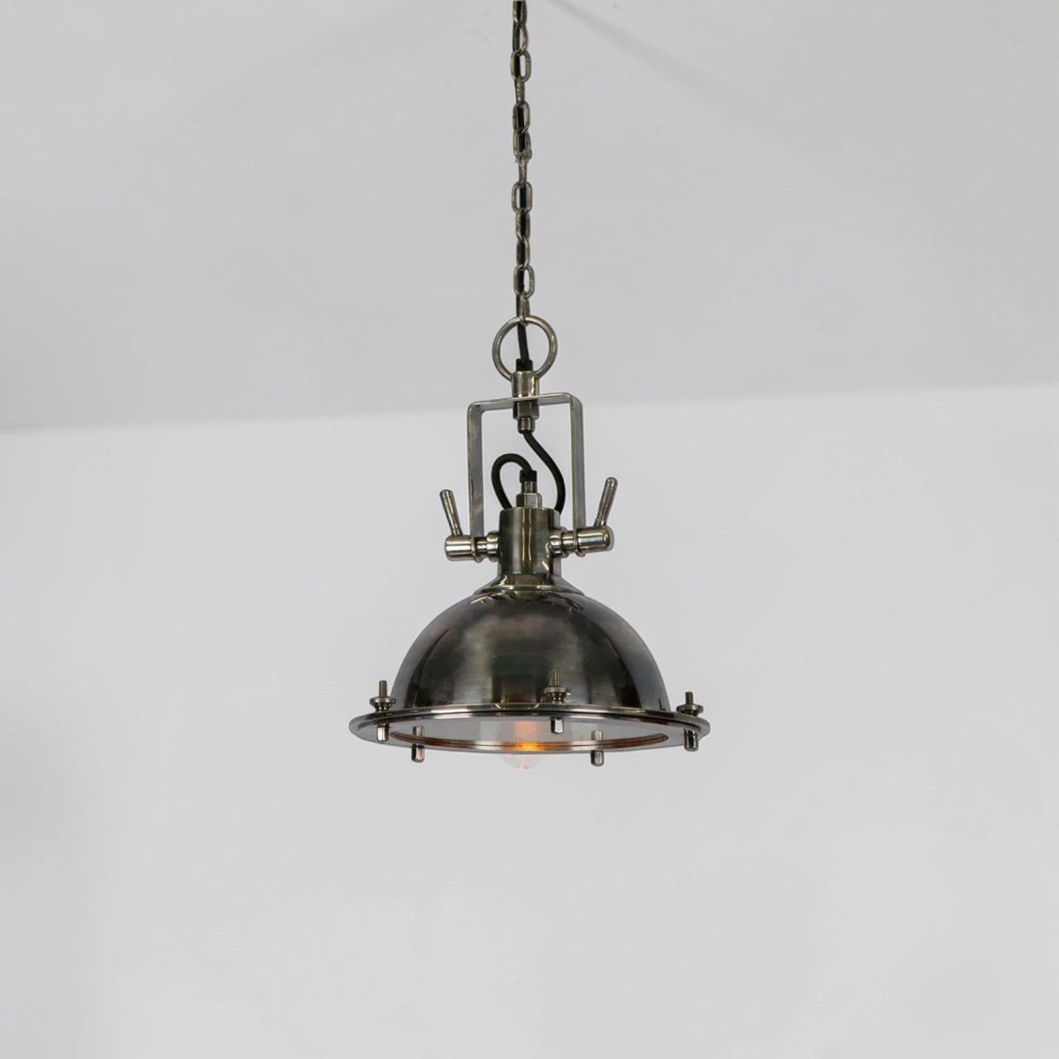 Bedford Ceiling Pendant Antique Silver ELPIM59875AS