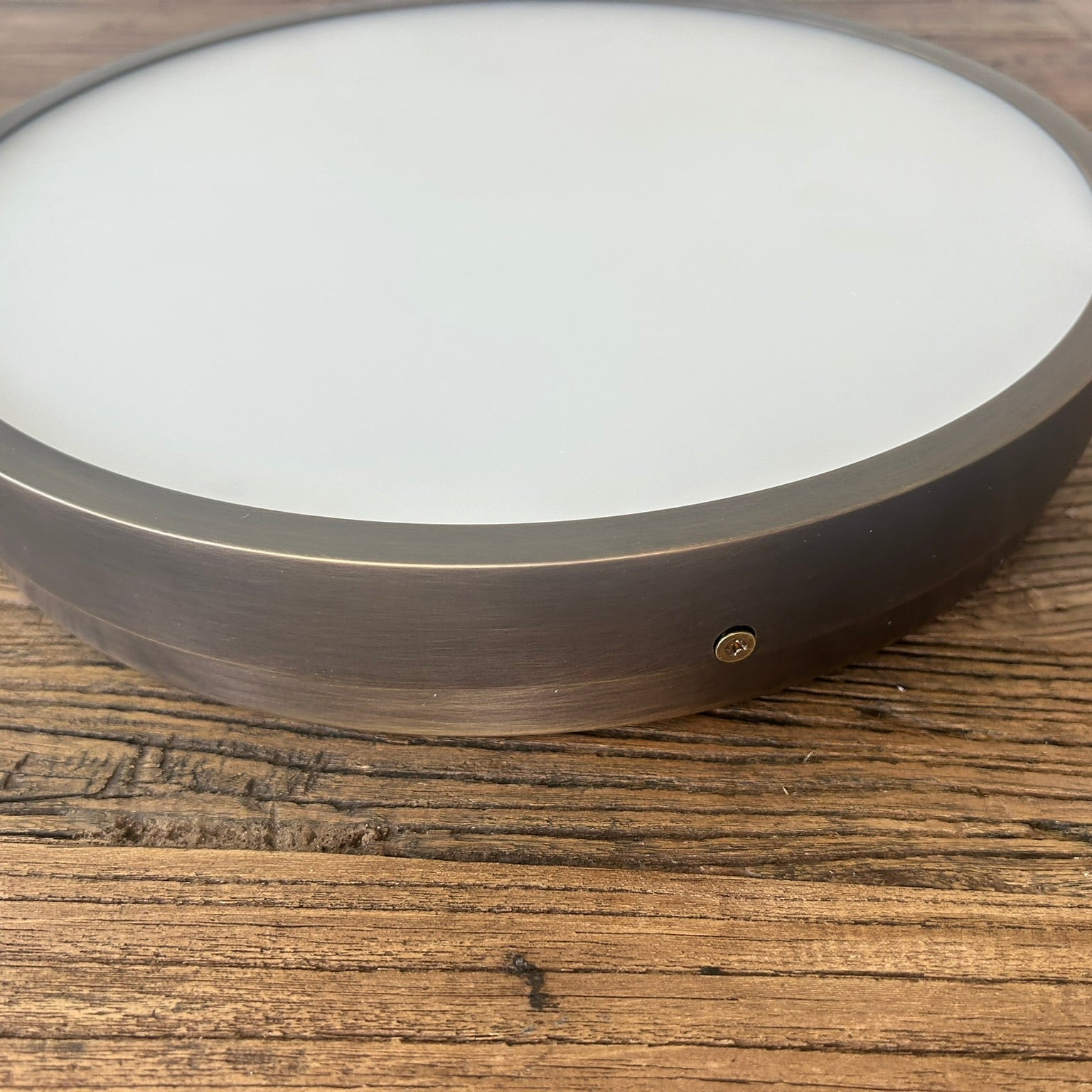 Bethany Brass Round Ceiling Lamp