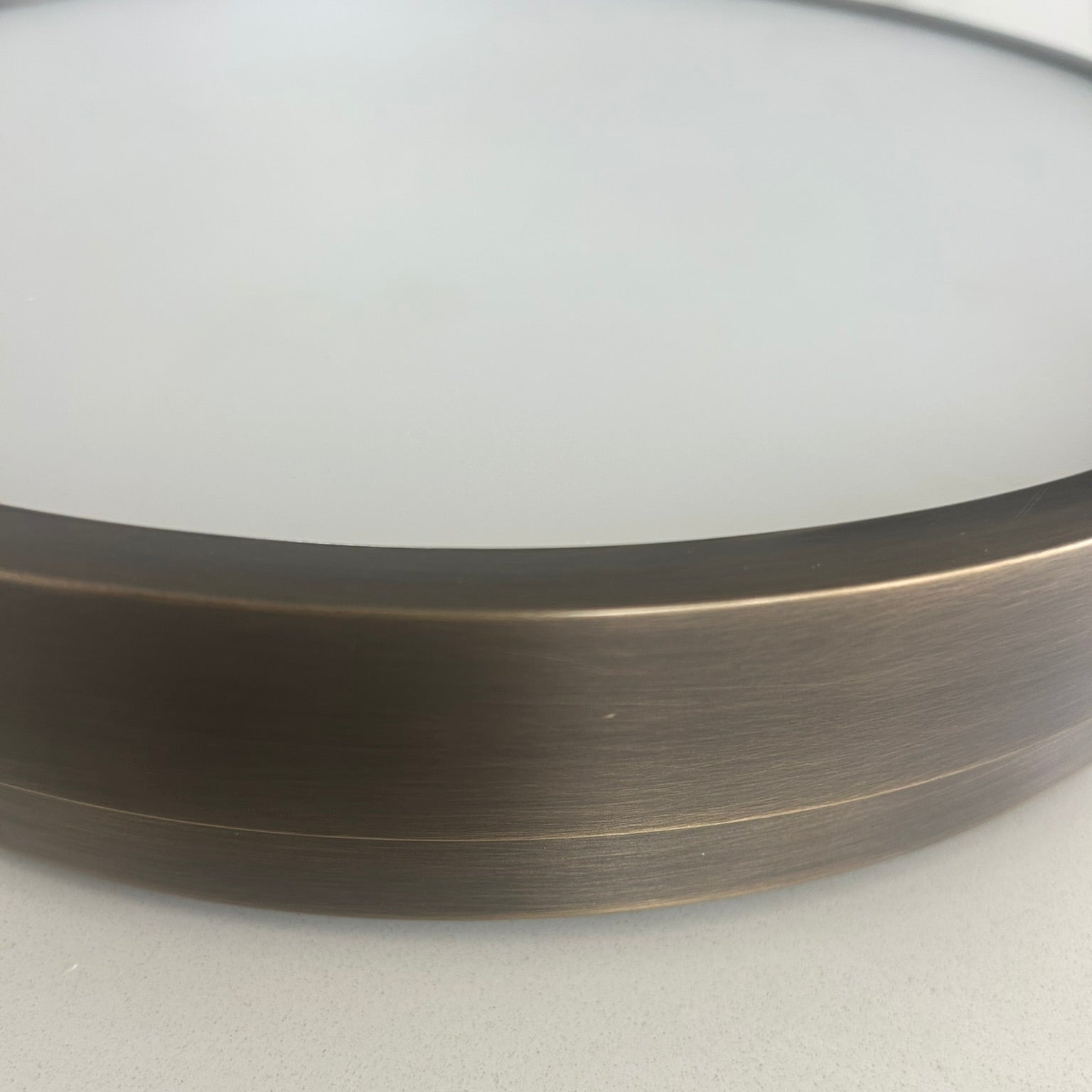 Bethany Brass Round Ceiling Lamp
