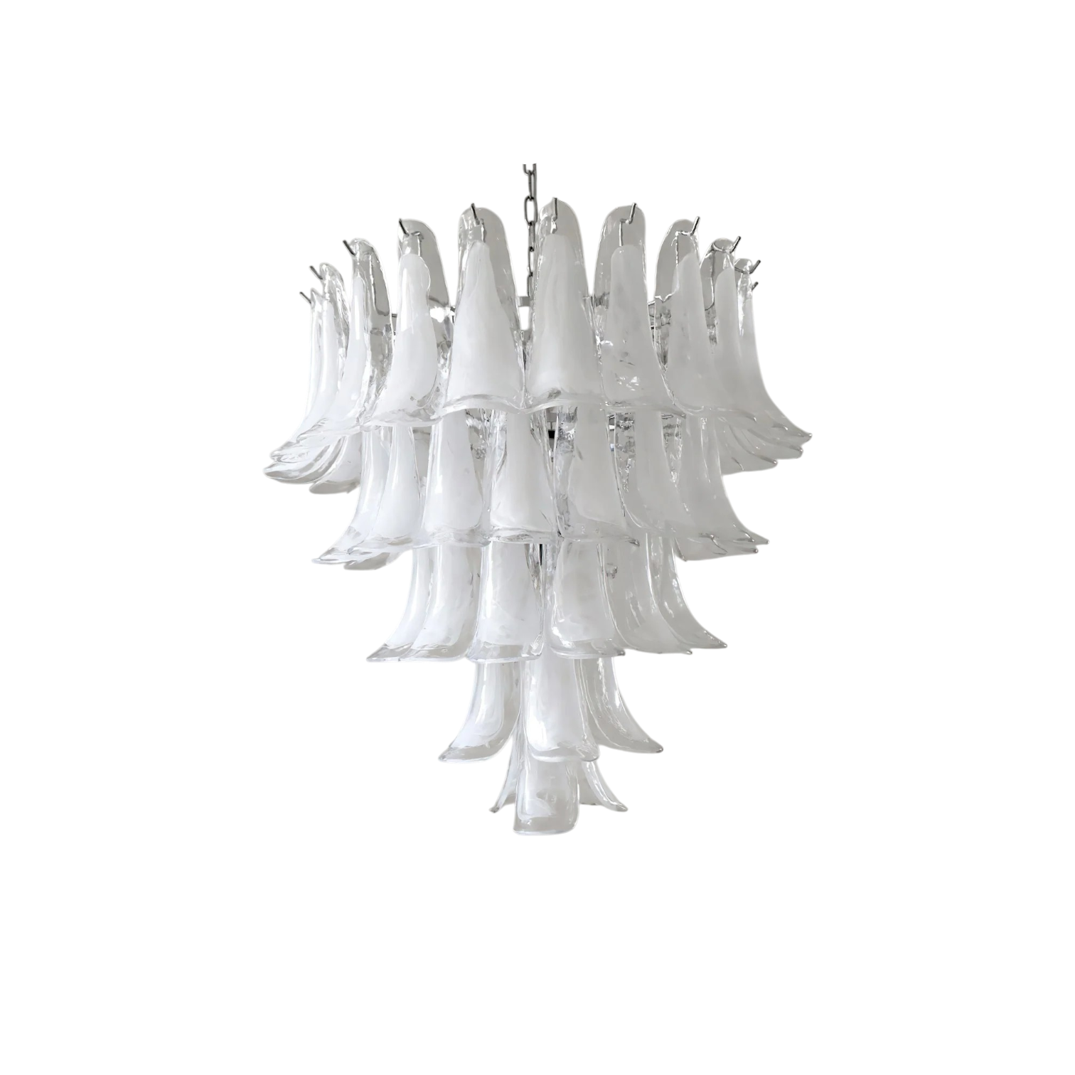 Bettina Murano Petal Glass Pendant Lamp (5 layer)