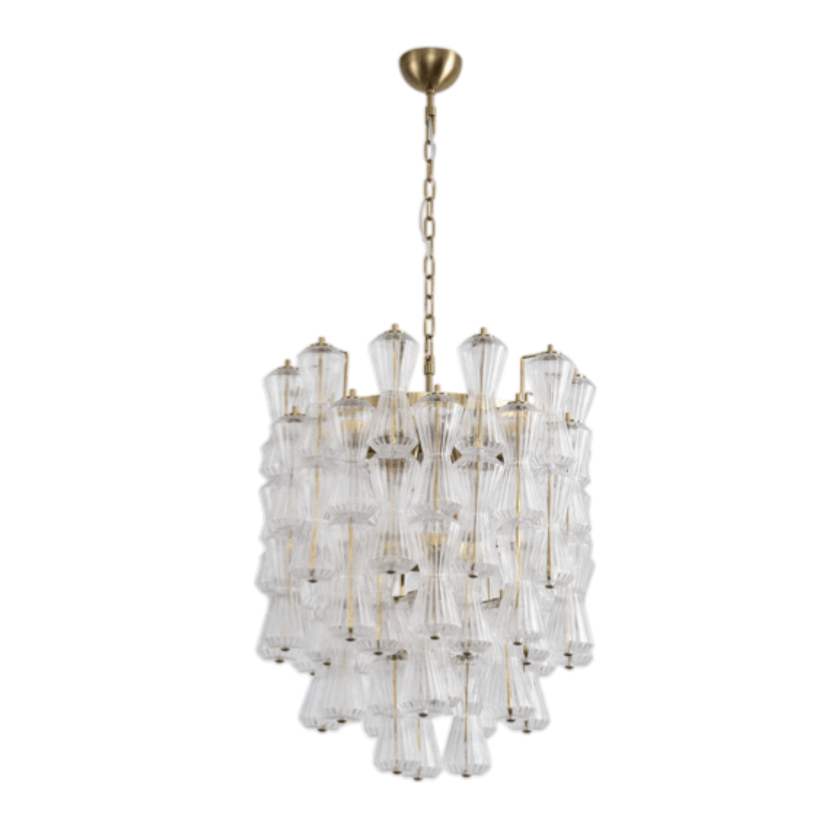 Bianca Murano Glass Chandelier