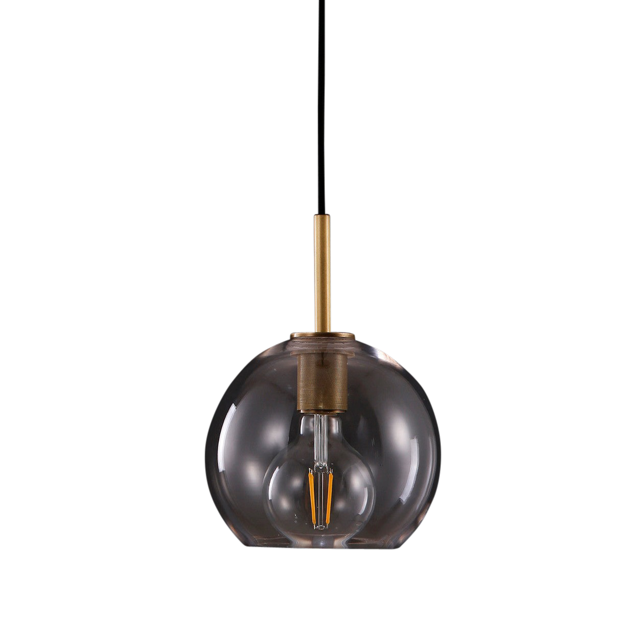 Bloomfield Round Glass Pendant Lamp