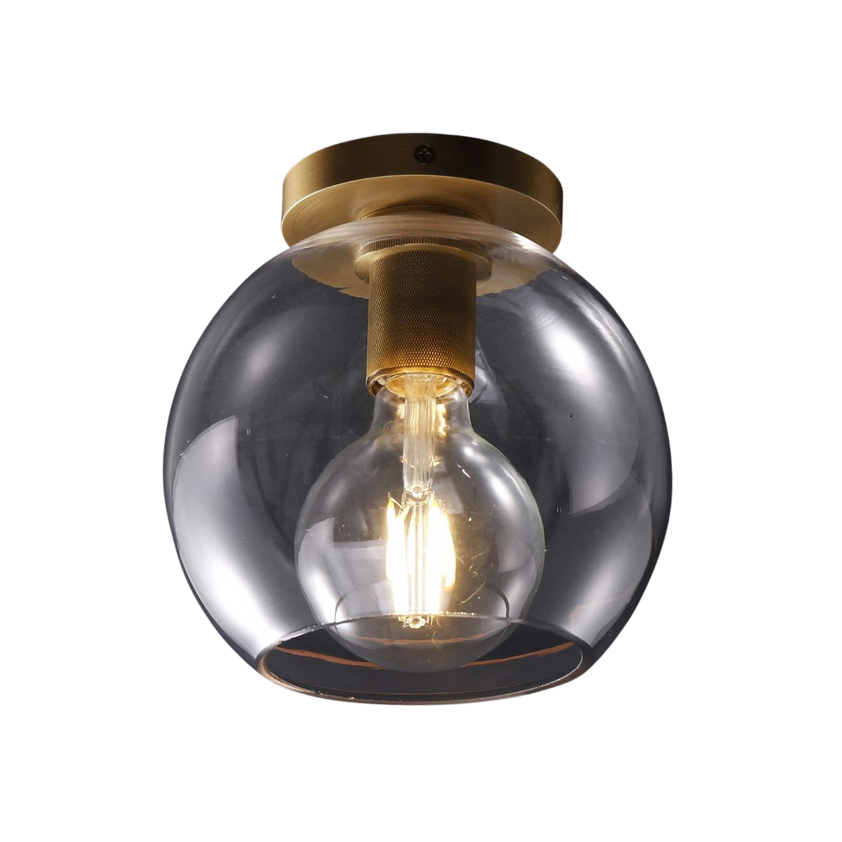 Bloomfield Round Glass Lamp