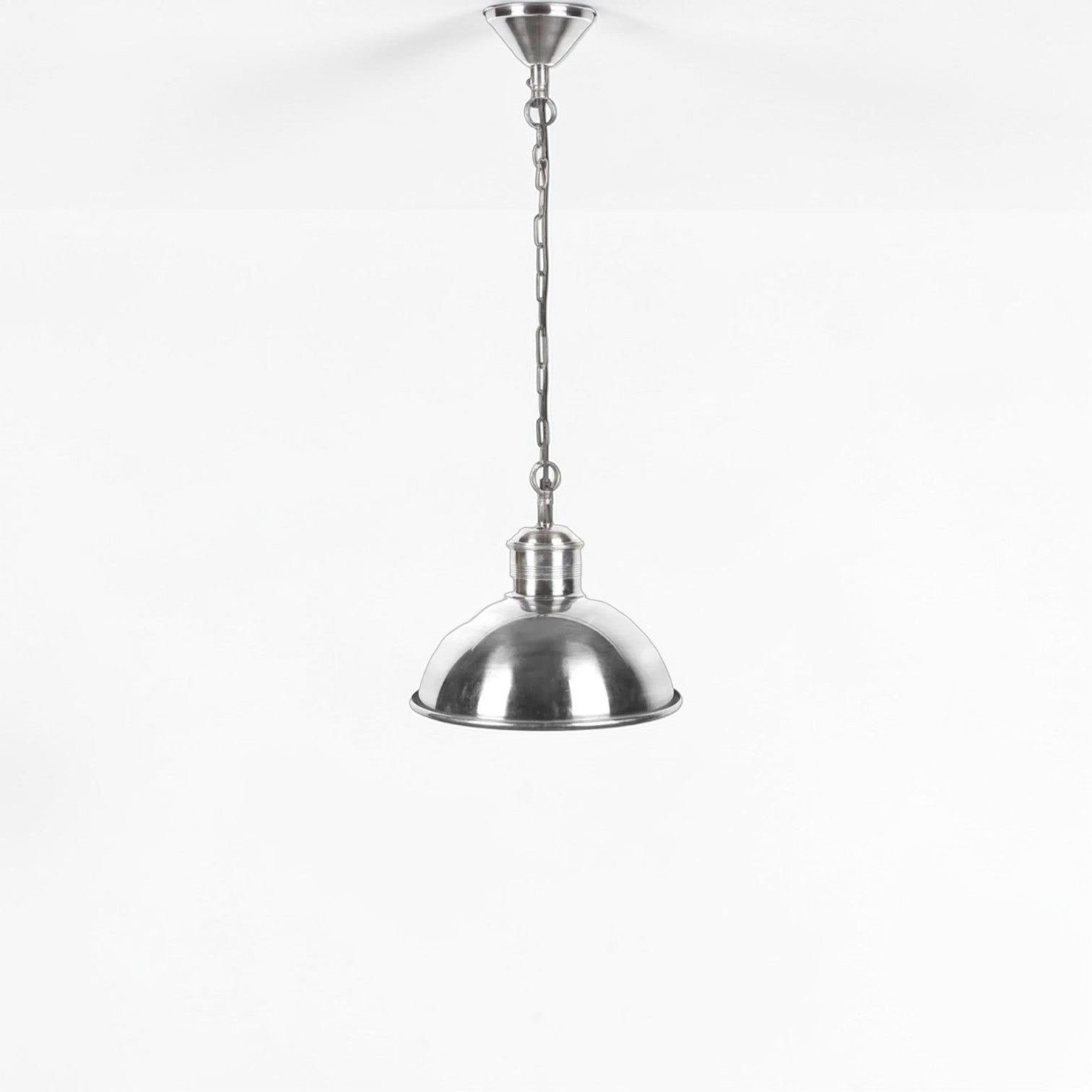 Boston Dome Ceiling Pendant Silver ELPIM57192AS