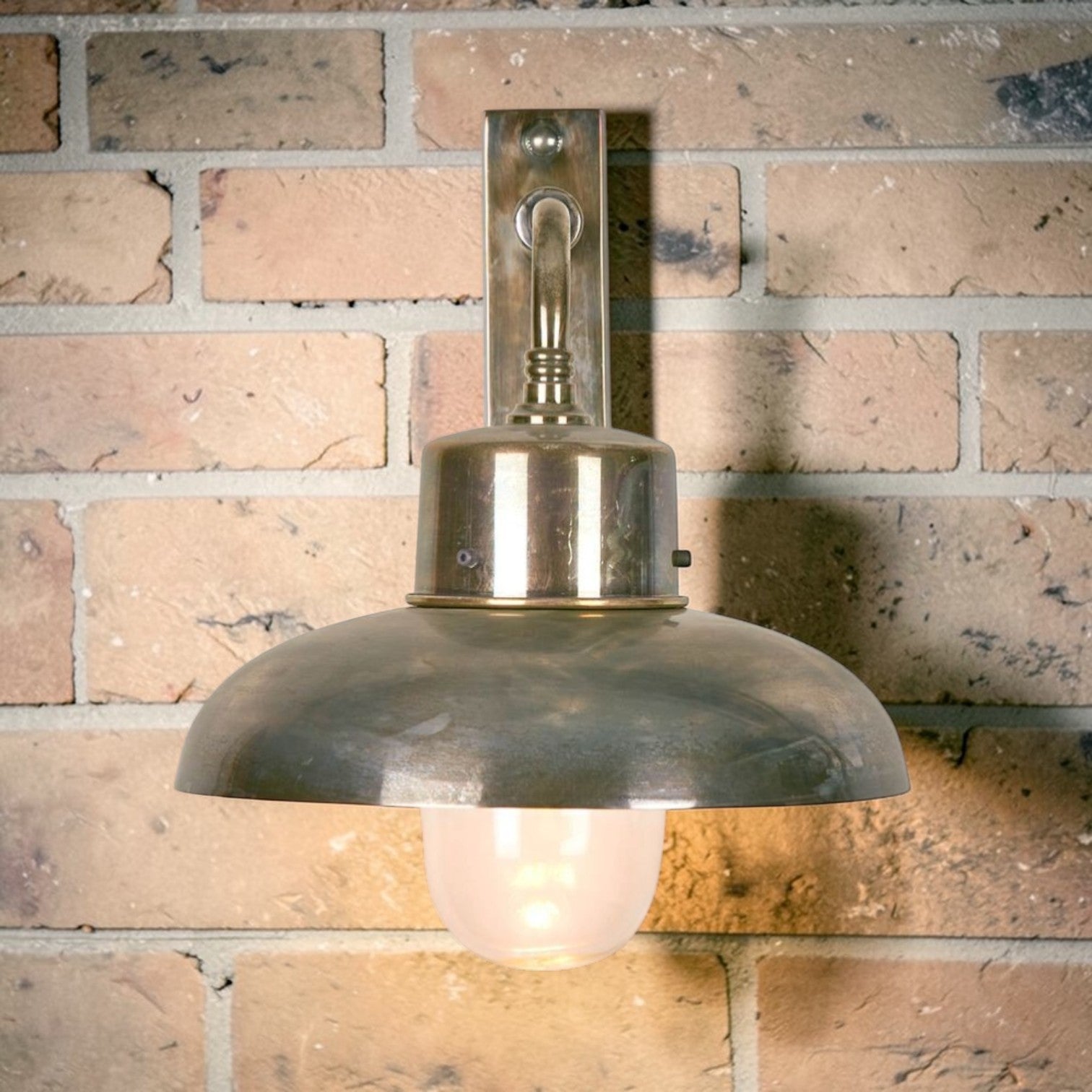 Bridgewater Outdoor Wall Light Silver