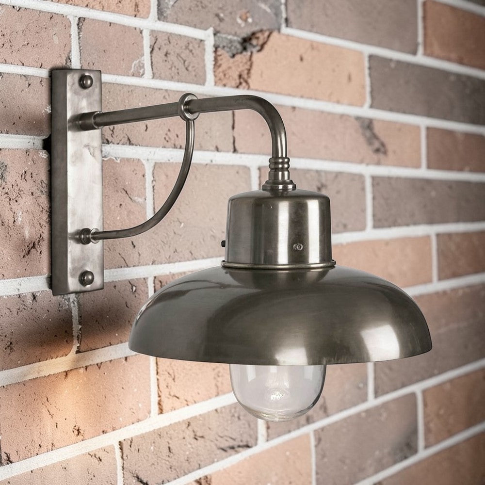 Bridgewater Outdoor Wall Light Silver