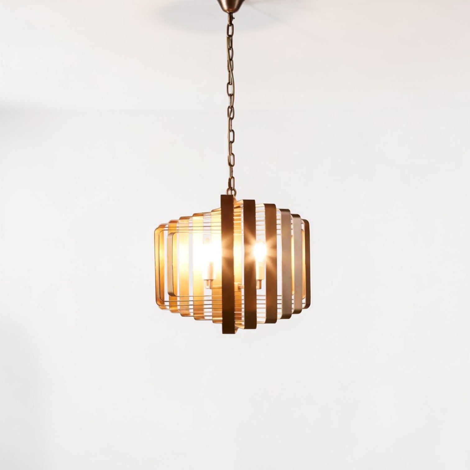 Bronte Ceiling Pendant Brass ELZR62824BRZ