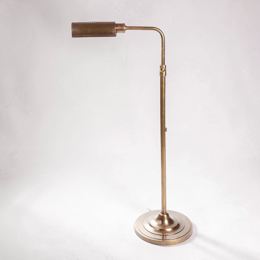 Brooklyn Floor Lamp Antique Brass ELPIM50590AB
