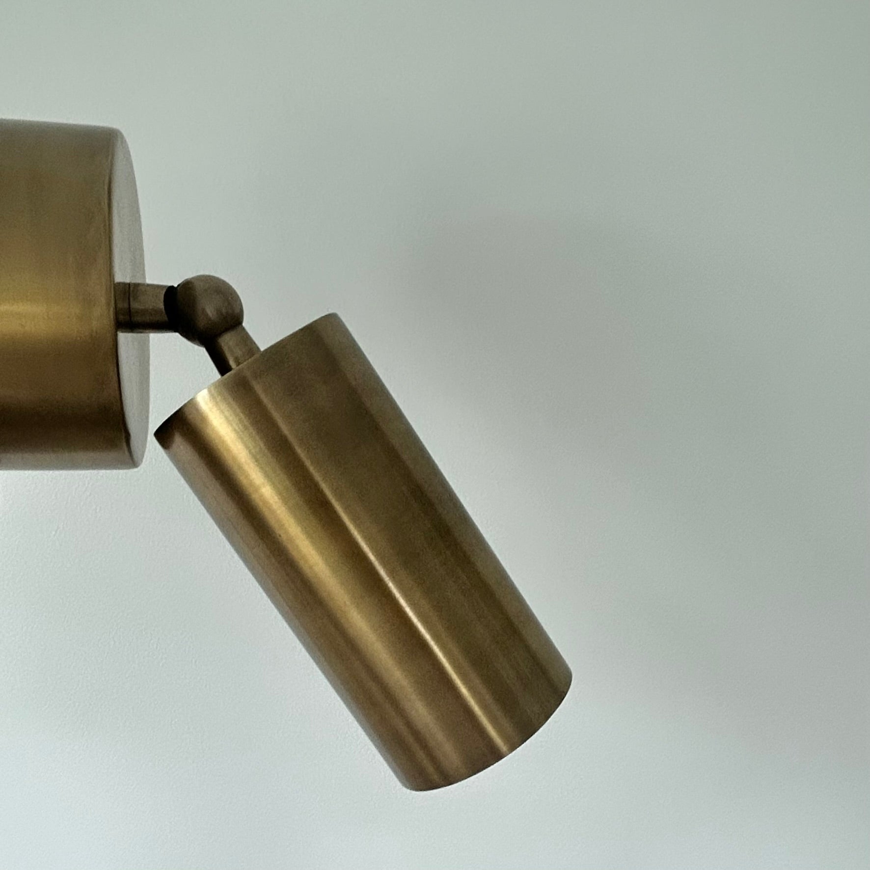 Bruges Antique Brass Adjustable Ceiling Can Lamp (Clearance)