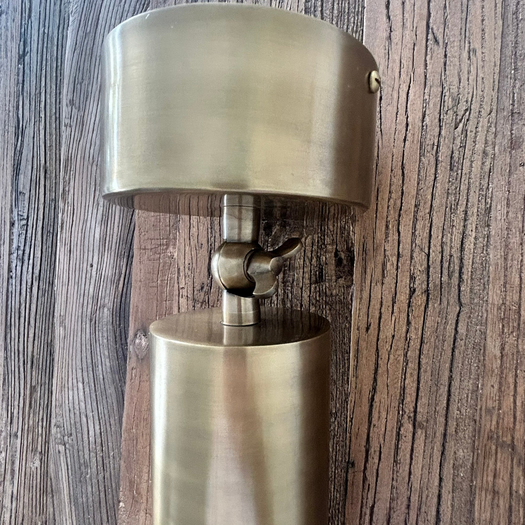 Bruges Antique Brass Adjustable Ceiling Can Lamp (Clearance)