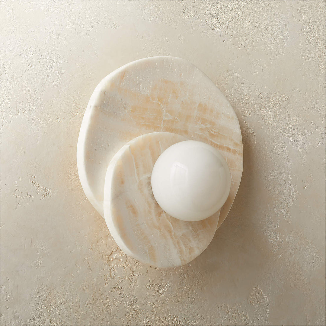 Brumara Alabaster Wall Lamp