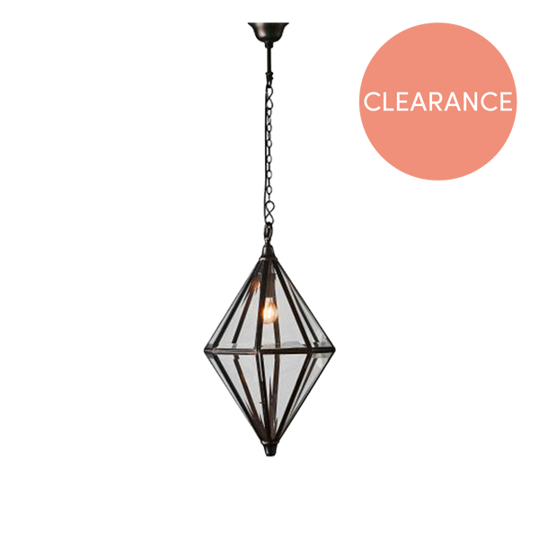 Dallas Diamond Glass Outdoor Pendant Lamp SMITH SMITH