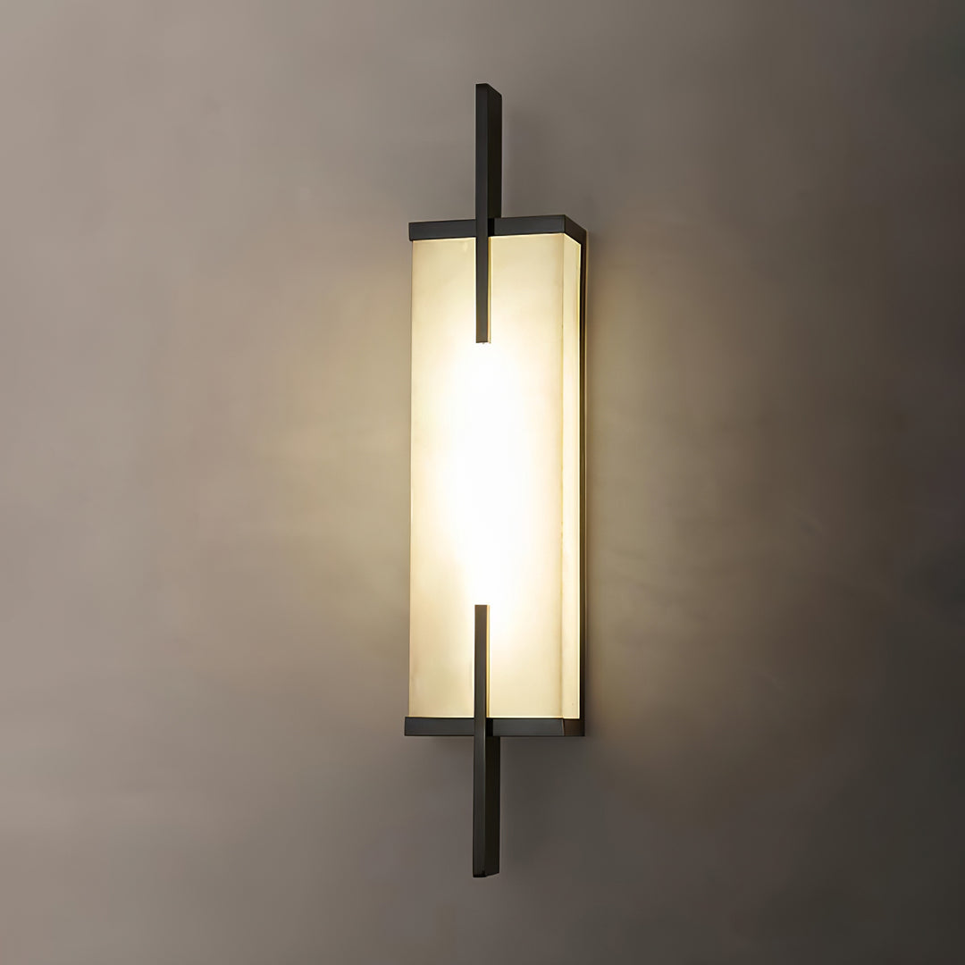 Caliza Alabaster Wall Sconce - Short