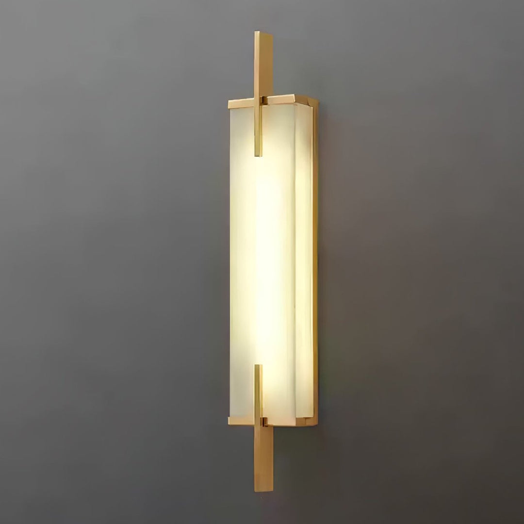 Caliza Alabaster Wall Sconce - Long