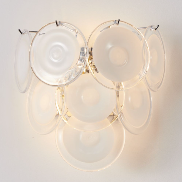 Campana Murano Glass Wall Sconce
