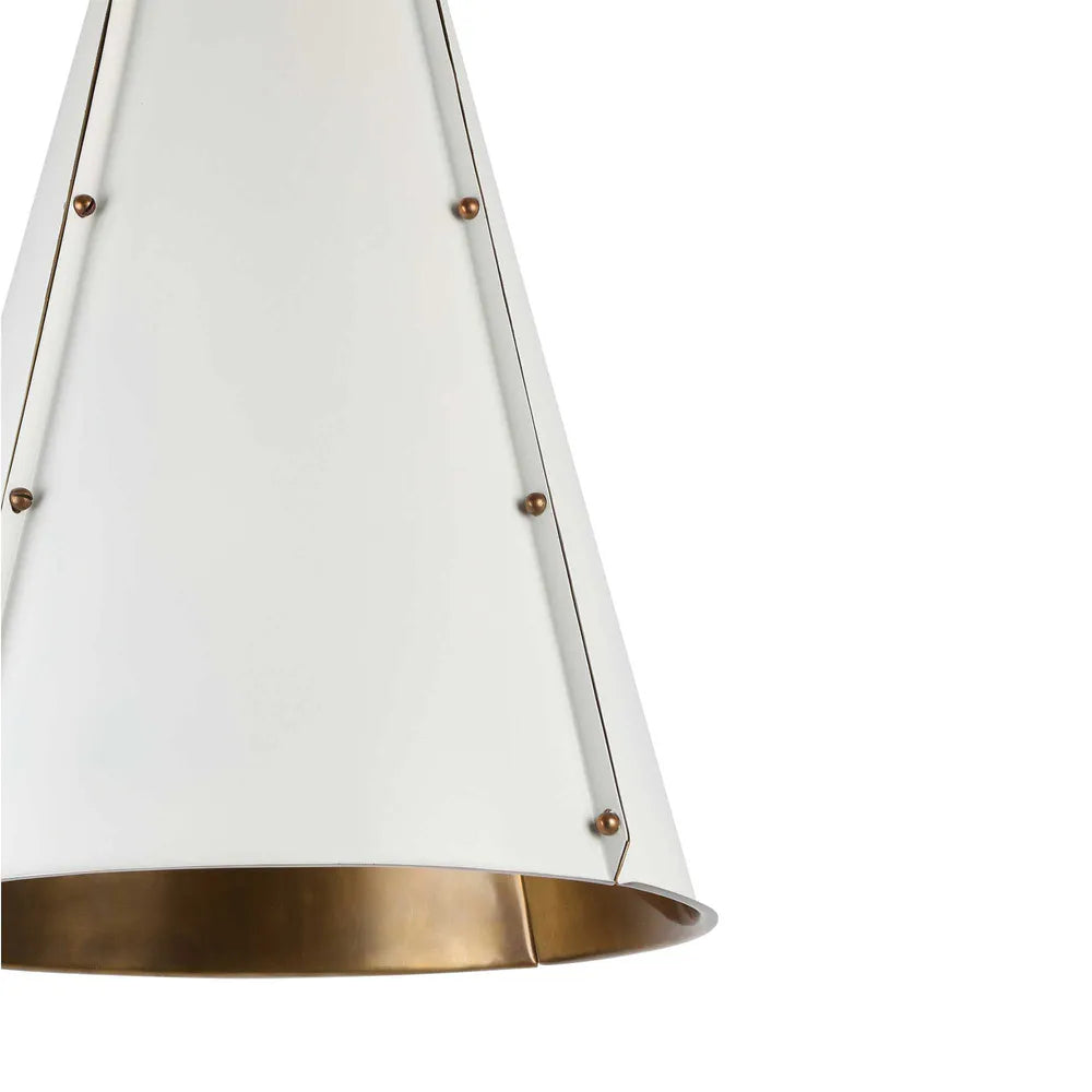 Capri Ceiling Pendant White ELPIM31553WHT