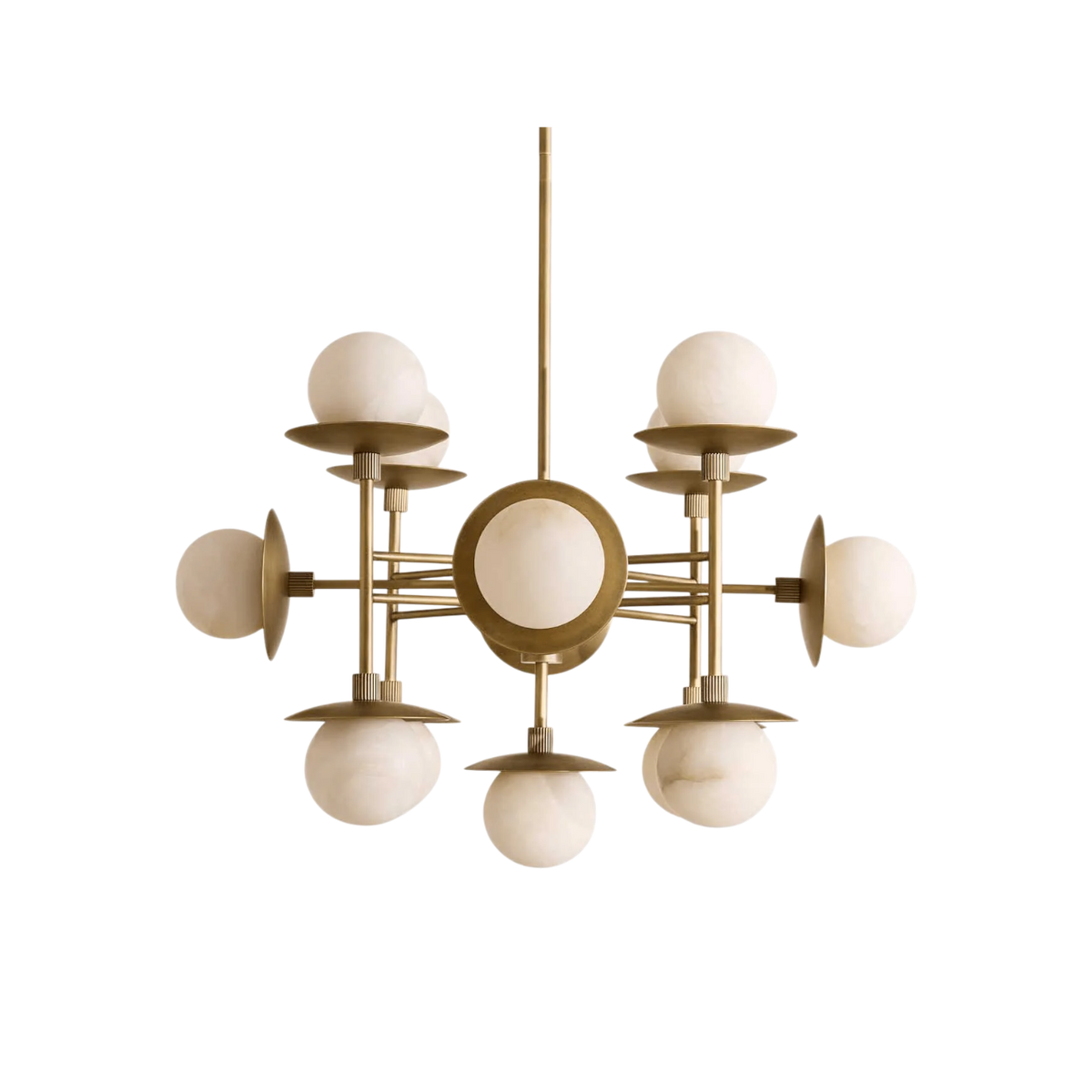 Cara Alabaster 14-lamp Chandelier