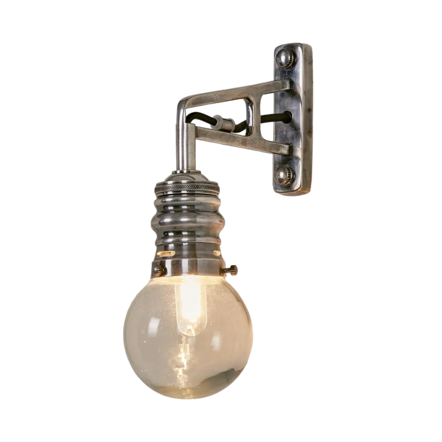 Carlton Outdoor Wall Light Silver