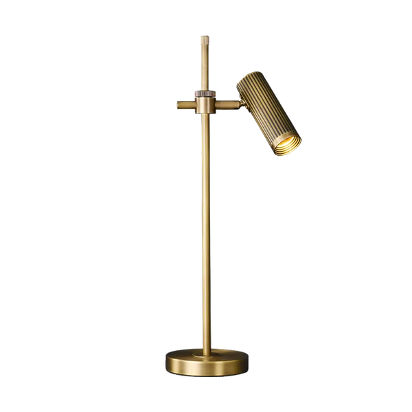 Carrara Solid Brass Table Lamp