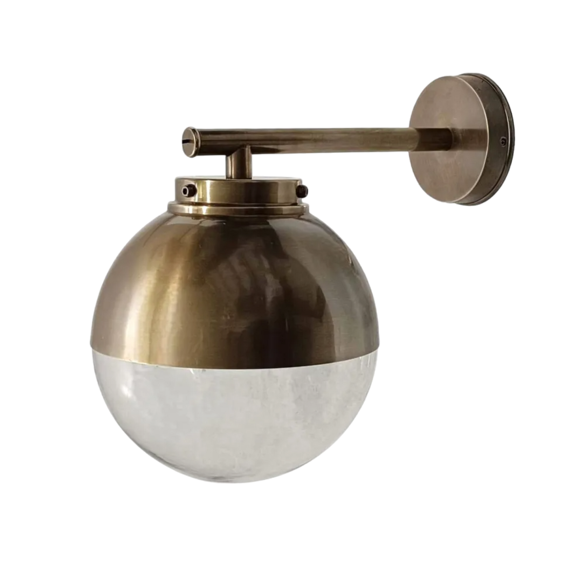 Carrington Outdoor Wall Light Antique Brass