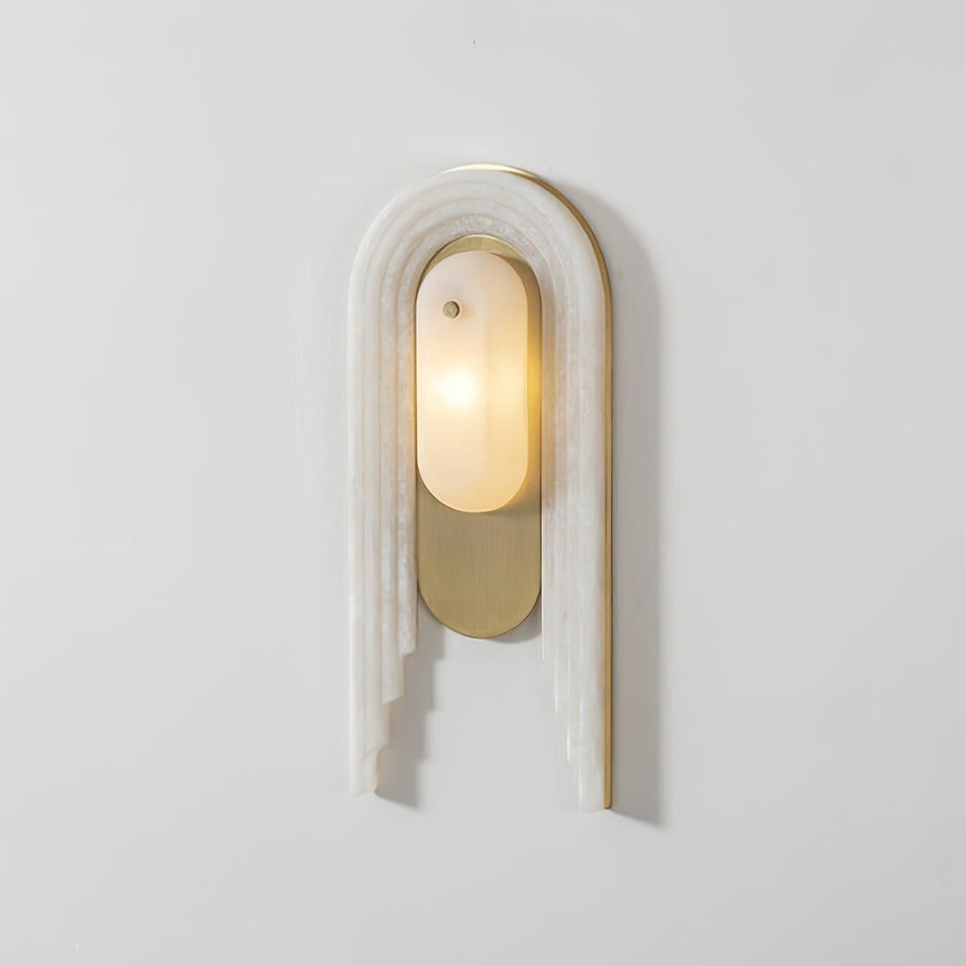 Arabela Alabaster Wall Sconce