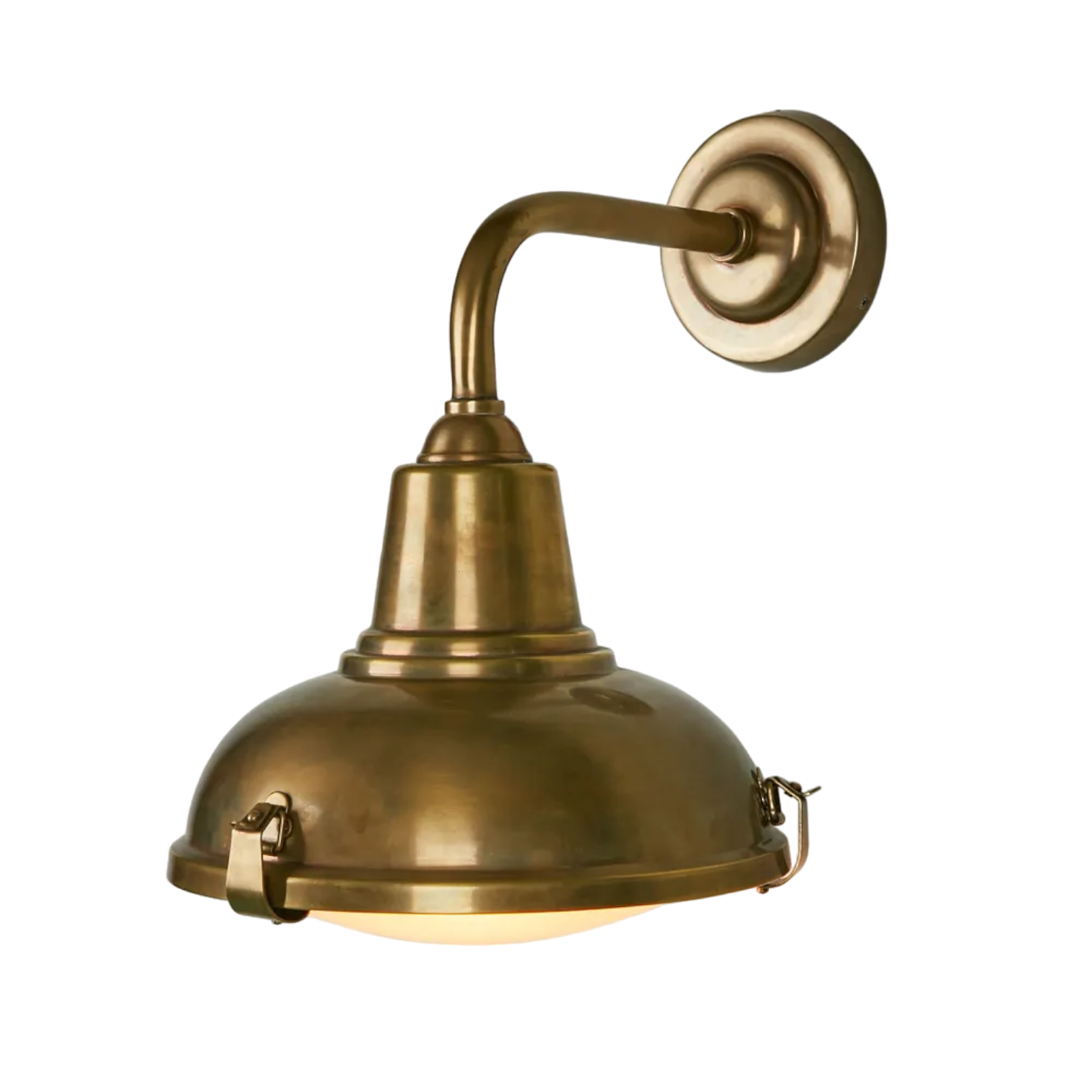 Catalina Outdoor Wall Light Antique Brass