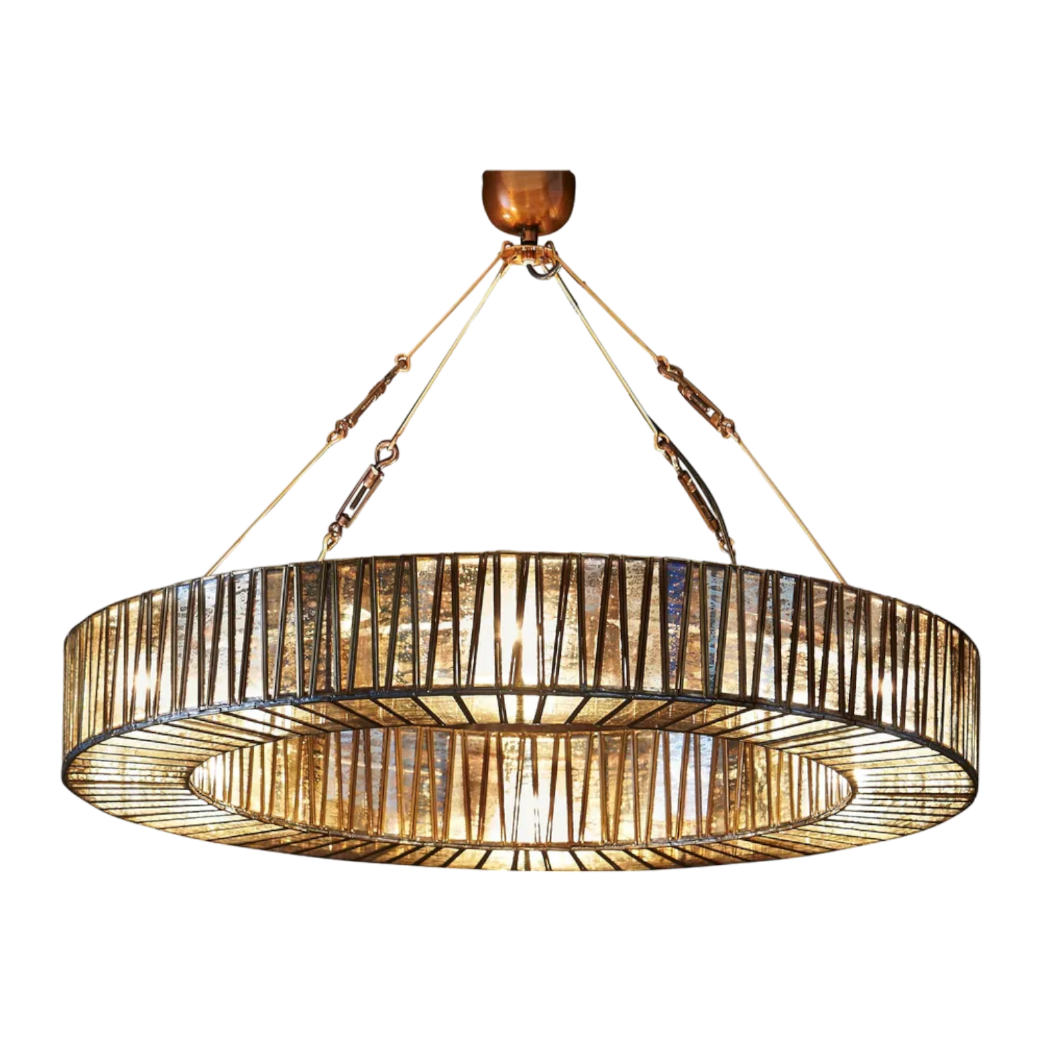 Chelton Ceiling Pendant Brass ELJE15309
